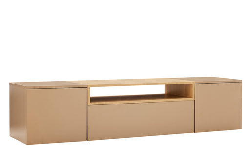 TV-Board Penthouse 160cm hängend naturgrau