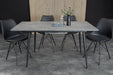 Esstisch Suite 120-160cm ausziehbar grau Rockoptik - Bild 4