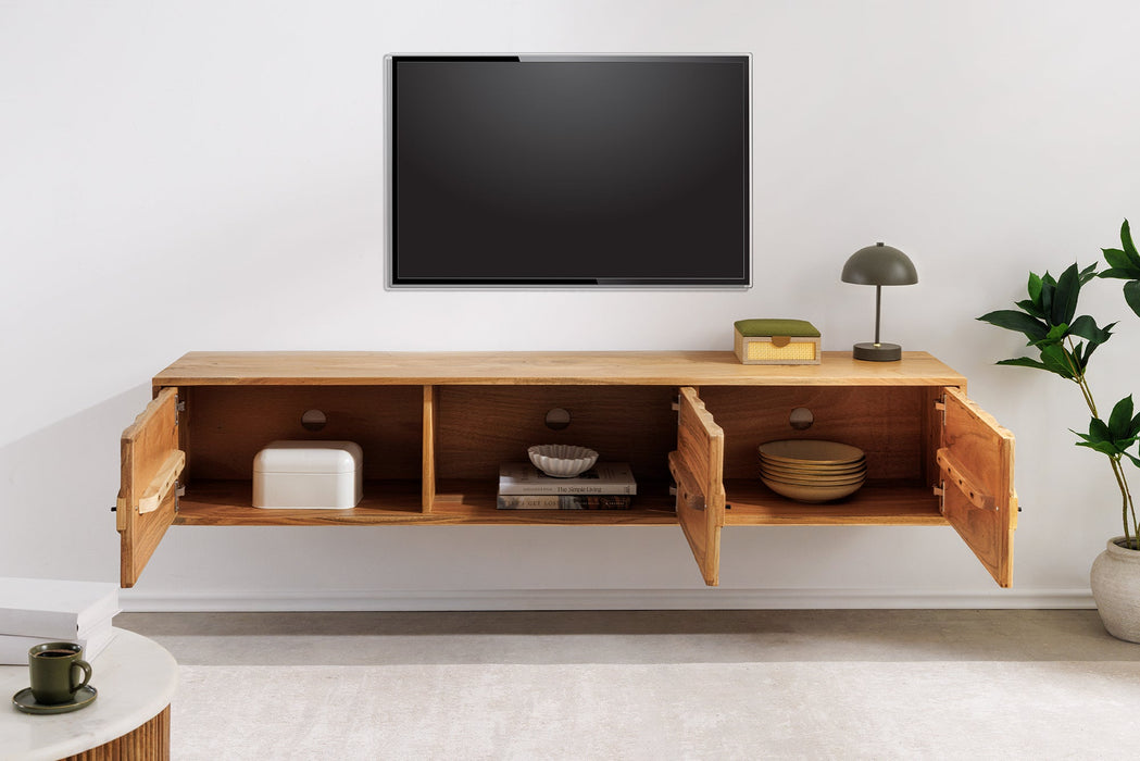 TV-Board MYSTIC Life 160cm hängend Akazie Timber - Bild 4