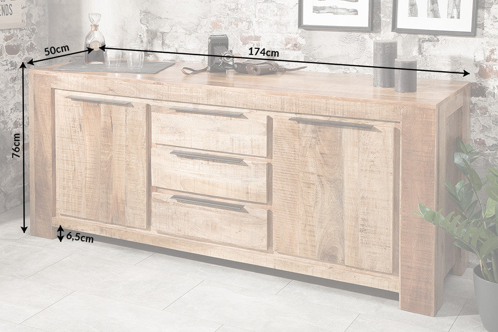 Sideboard Blacksmith 175cm Mango