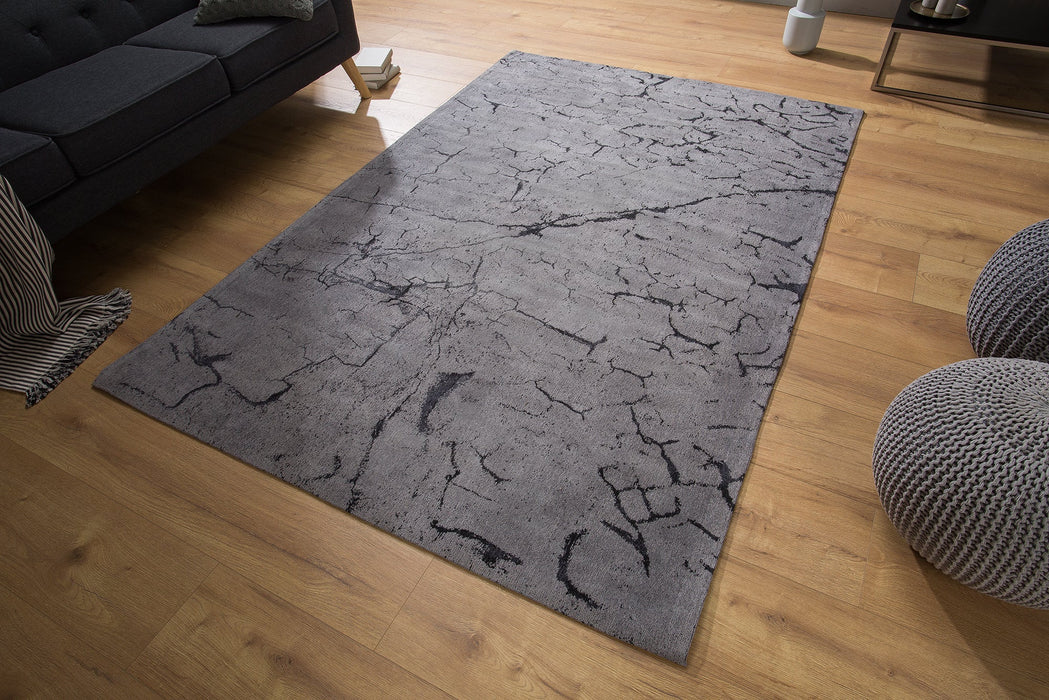 Teppich Fragmente 240x160cm grau