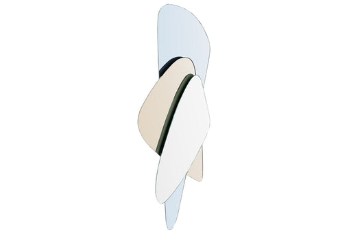 Wandspiegel Geometrie I 120cm mehrfarbig geometrisch modern