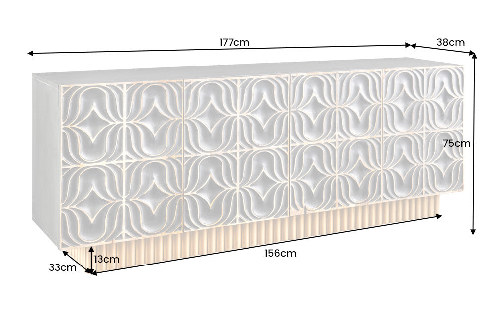 Sideboard Colone 177cm Mango gold