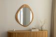 Wandspiegel Natural 90cm Eiche Seitenansicht