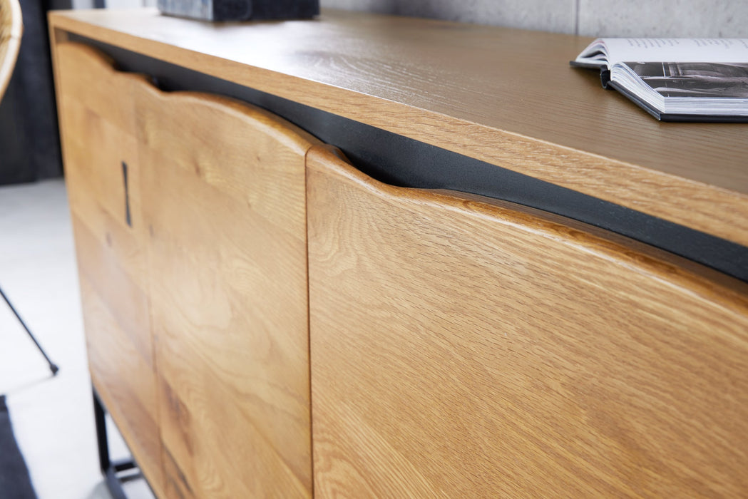 Sideboard Engelberg Artwork 150cm Eiche Optik