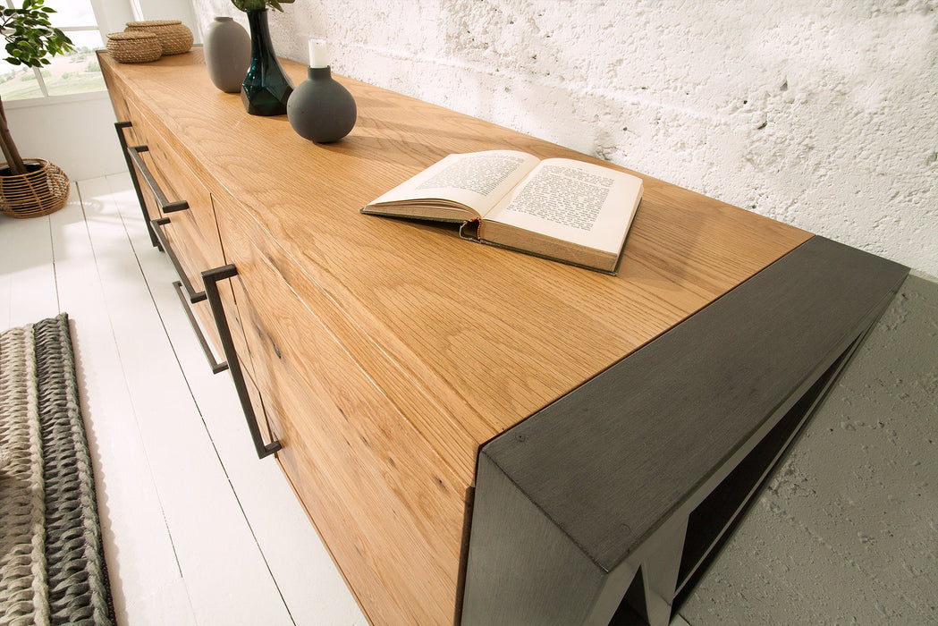Sideboard Lötschtal 200cm Wildeiche