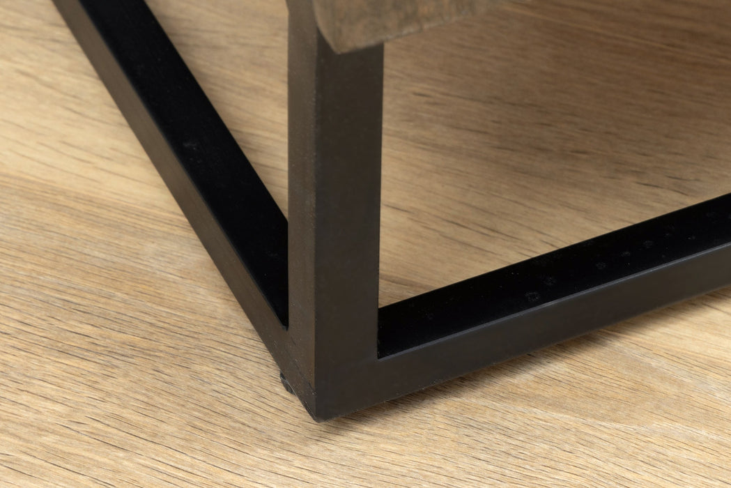 Sideboard Viper 160cm schwarzbraun Mangoholz