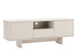 TV Board Abstry 150cm 3D mit weißer Marmor-Keramikplatte