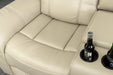 Kinosessel HOLLYWOD 5-Sitzer Kunstleder beige - Bild 4