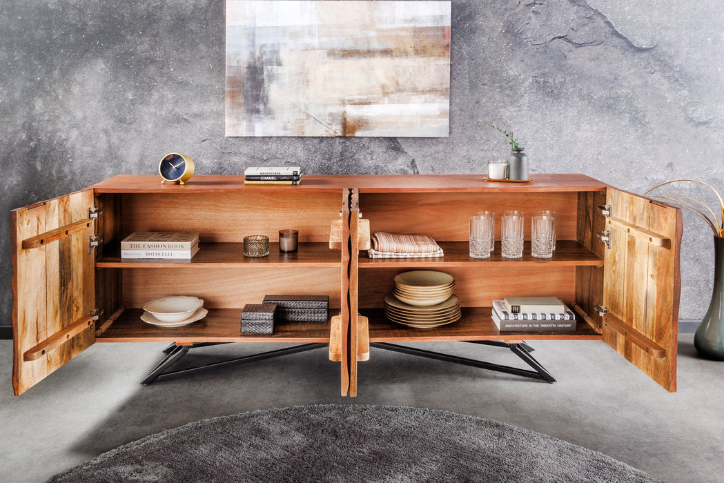 Sideboard Val Bregaglia 177cm Mango braun