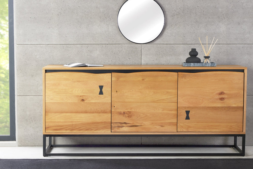 Sideboard Engelberg Artwork 150cm Eiche Optik