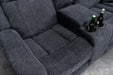 Kinosessel HOLLYWOD 5-Sitzer Strukturstoff dunkelgrau - Bild 4