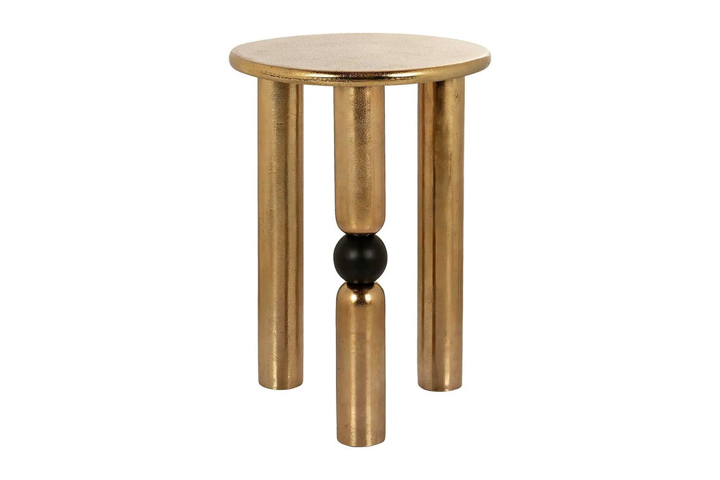 Couchtisch Conceptual 55cm w/ black bullet gold
