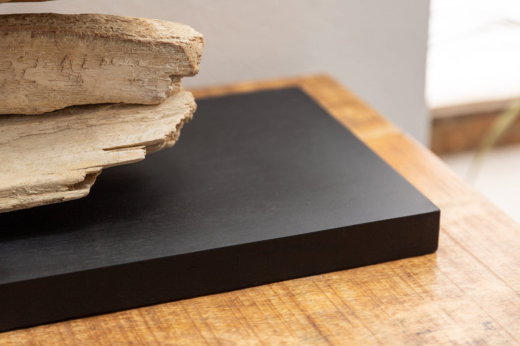 Tischleuchte aus Treibholz Stacks natur