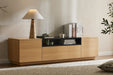 TV-Board Penthouse 160cm natur schwarz - Bild 2