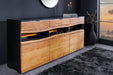 Sideboard Pure Akazie 180cm Akazie Holz natürliche Kante w/ LED Licht - Bild 2