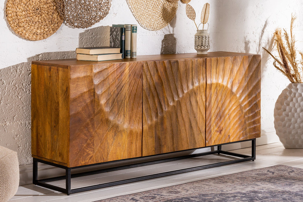 Sideboard Val Ferret 140cm Mango braun