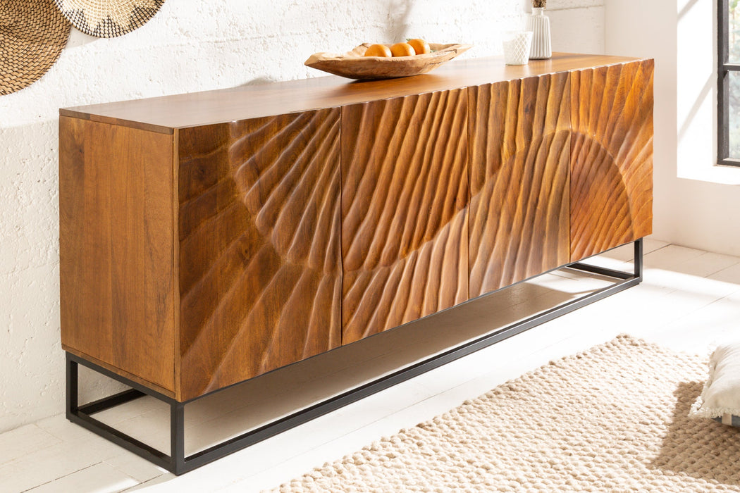 Sideboard Val Ferret 177cm Mango braun