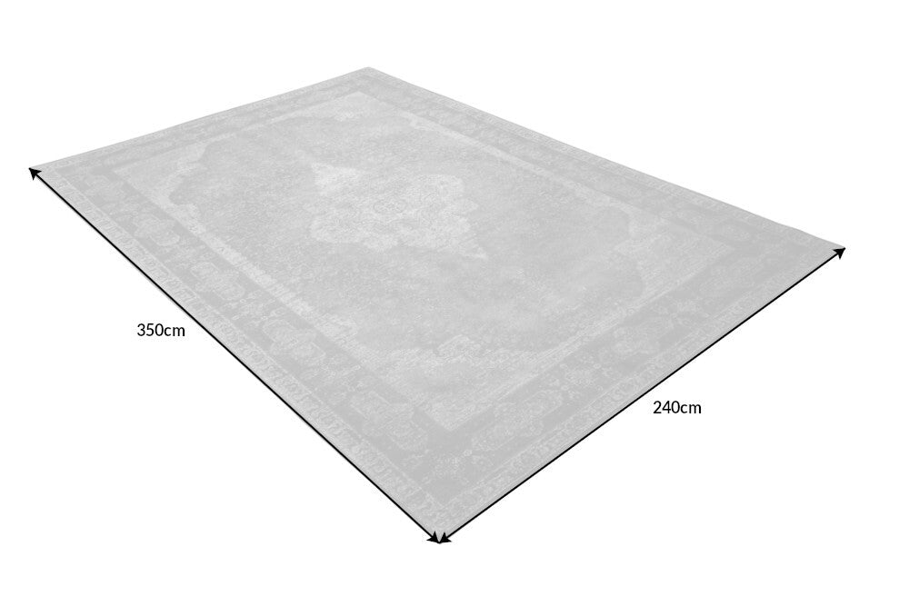 Teppich Pure Unique 350x240cm Hellgrau