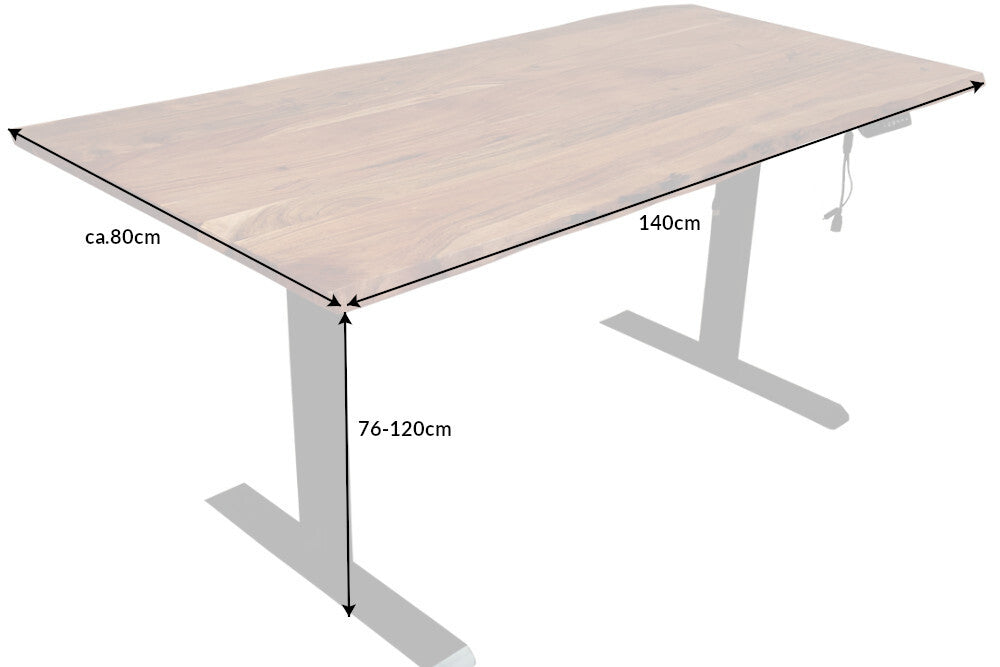 Schreibtisch Engelberg 2er-Set ohne Tischplatte