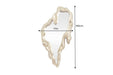 Wandspiegel Fluid gold im Wohnraum