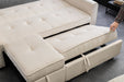 Schlafsofa Venedig 180cm 2-Sitzer Cord beige - Bild 4