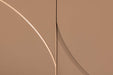 Sideboard Abstry 180cm 3D natur mit Keramikplatte aus Travertinmarmor - Bild 6