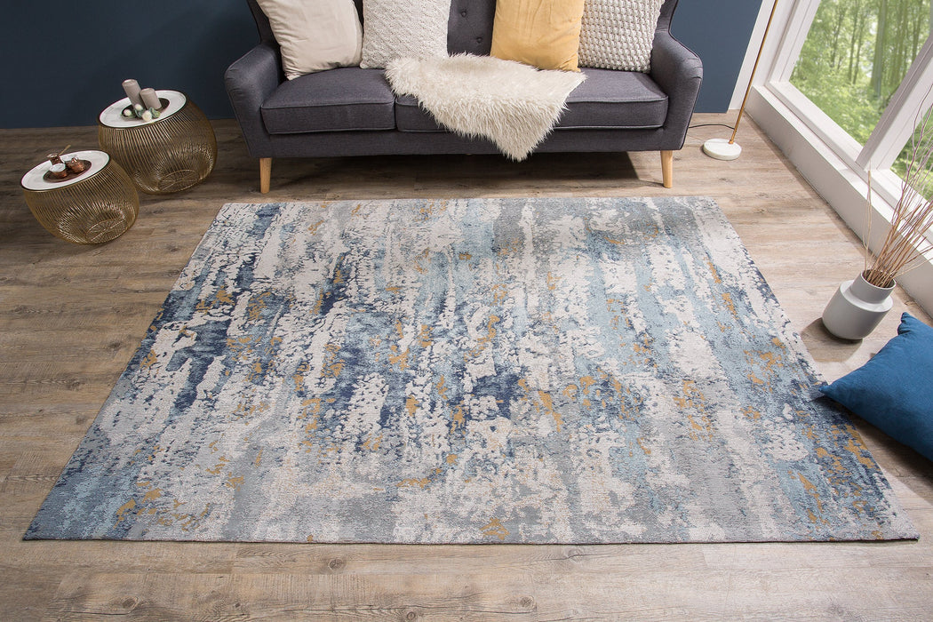 Teppich Abstrakt 240x160cm Blau