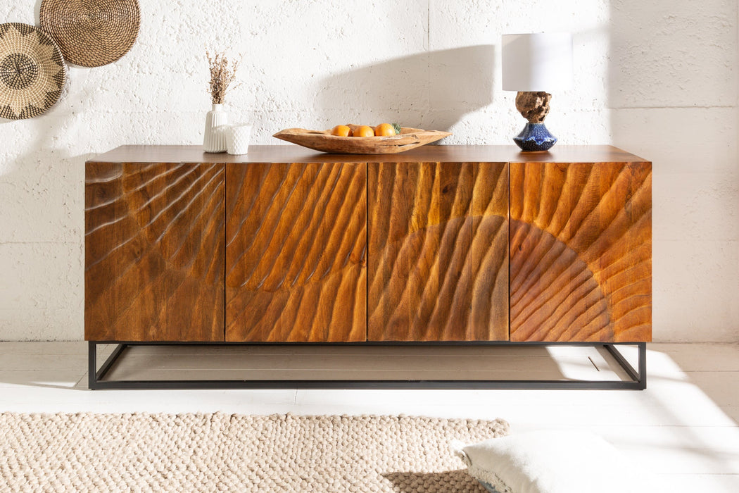 Sideboard Val Ferret 177cm Mango braun