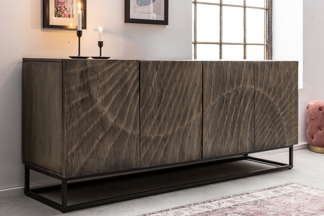 Sideboard Val Ferret 177cm Akazie grau