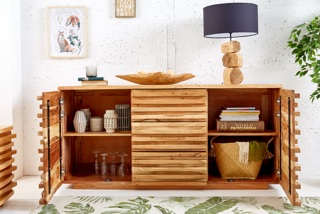 Sideboard Rhone Tal 160cm Akazie