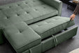 Schlafsofa Venedig 180cm 2-Sitzer Cord grün - Bild 4