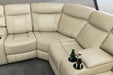 Kinosessel HOLLYWOD 5-Sitzer Kunstleder beige - Bild 5