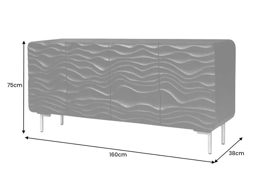 Sideboard Lagune 160cm Mango