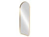 Wandspiegel Palermo 160cm Aluminium gold Boutique-Hotel