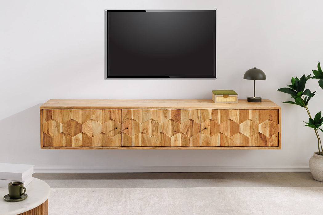 TV-Board MYSTIC Life 160cm hängend Akazie Timber - Bild 3