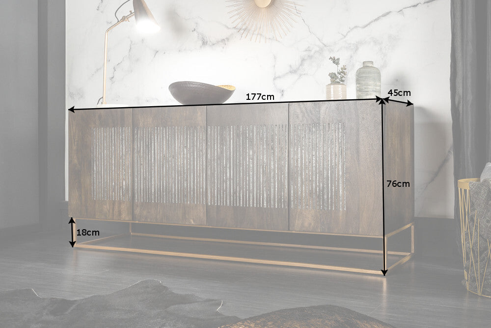 Sideboard Lauterbrunnen 177cm Mango Achat