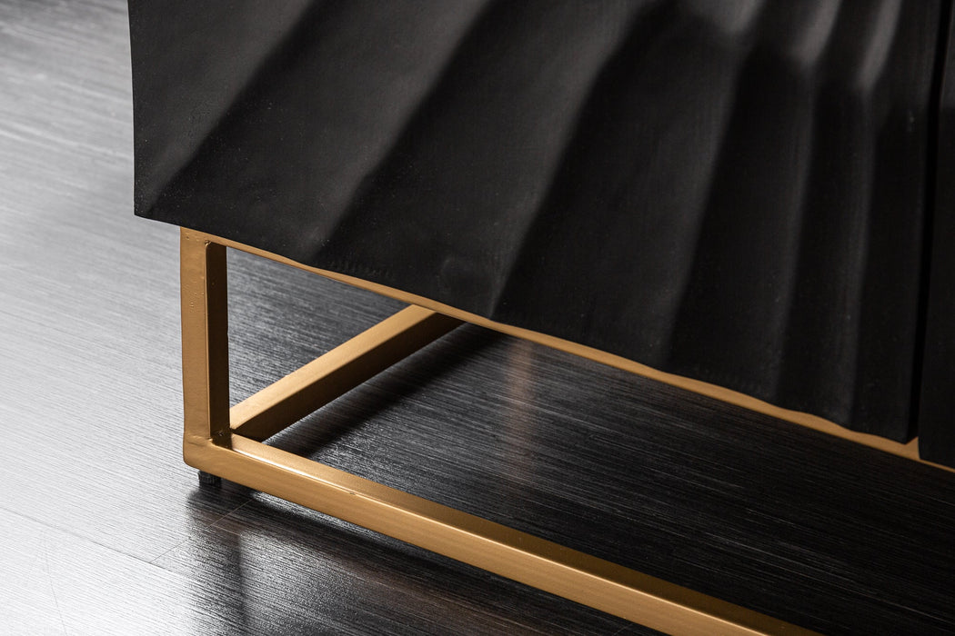 Sideboard Val Ferret 140cm Mango schwarz