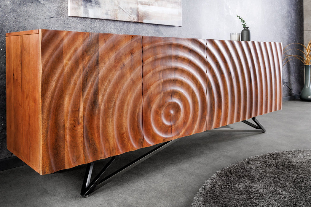 Sideboard Val Bregaglia 177cm Mango braun