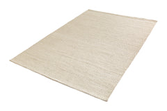 Teppich WOLLE 160x240cm beige 60% Wolle