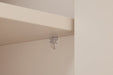 Highboard Abstry 130cm 3D mit Keramikplatte aus weißem Marmor - Bild 5