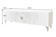 TV-Board Rigi 180cm 3D Mango Timber weiß - Bild 11