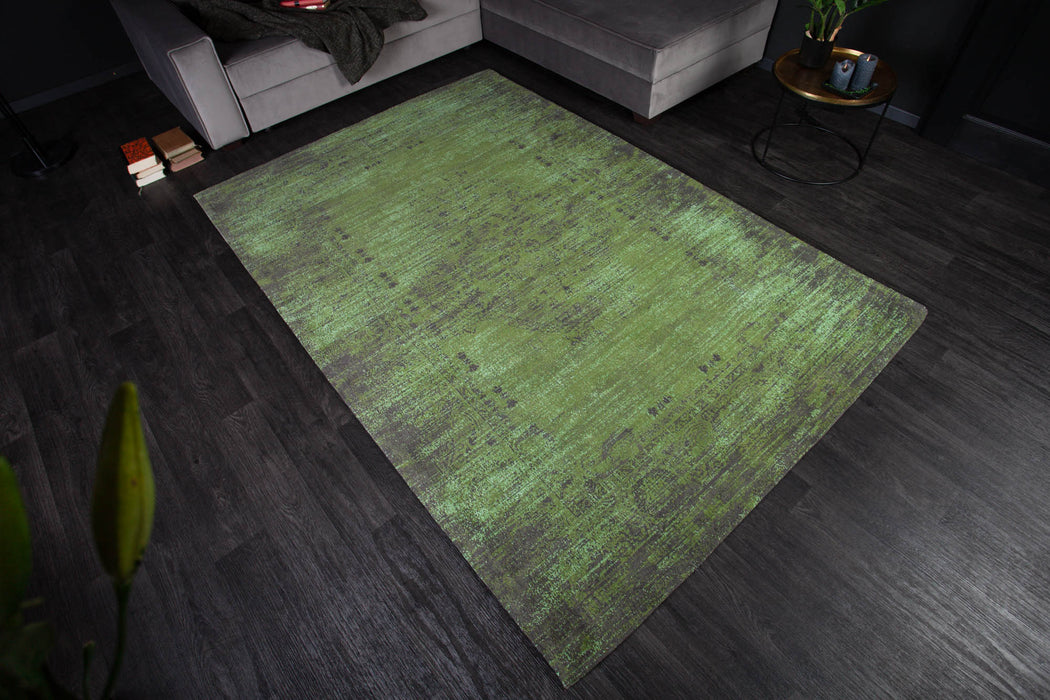 Teppich Class Art 240x160cm Smaragdgrün