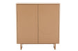 Highboard Abstry 130cm 3D natur mit Keramikplatte aus Travertinmarmor - Bild 3