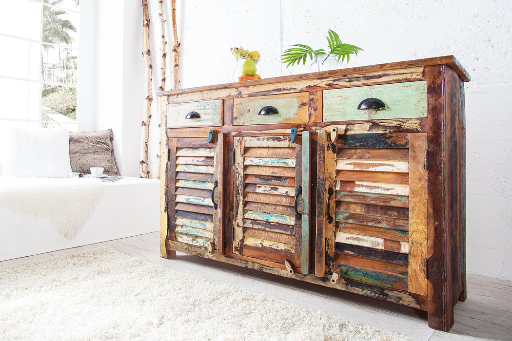 Sideboard Grand Combin 125cm aus Recyclingholz