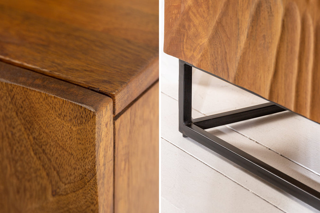 Sideboard Val Ferret 140cm Mango braun