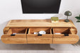 TV-Board Natural 160cm hängend Akazie Timber natur - Bild 4