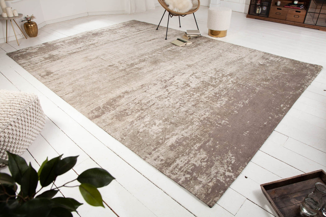 Teppich Contemporary Art 350x240cm beige grau