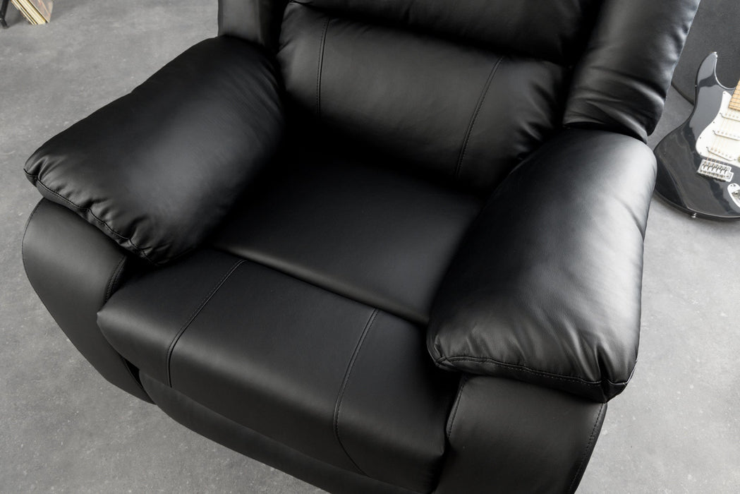 Kino-Sessel Broadway Kunstleder schwarz - Bild 5