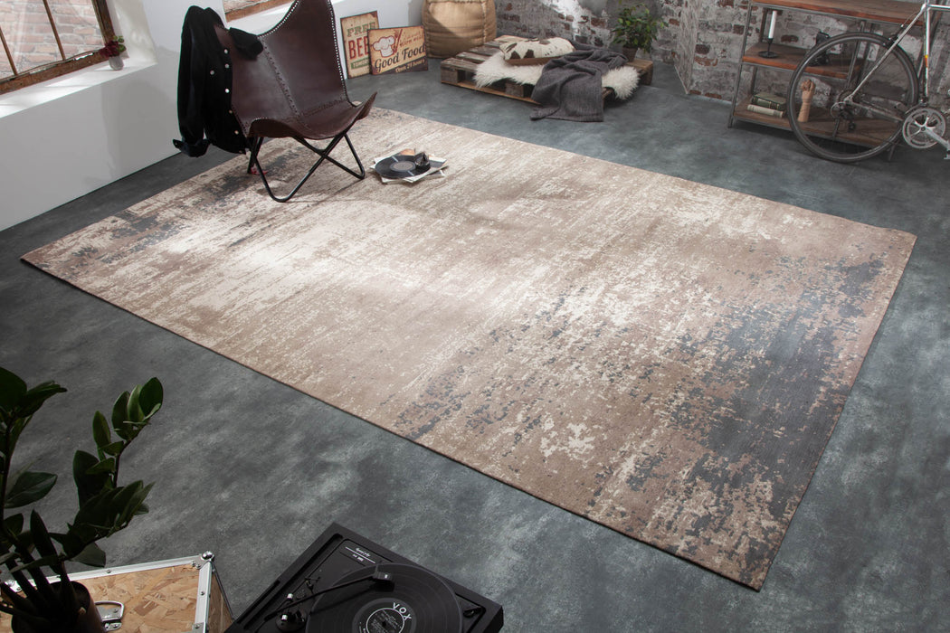 Teppich Contemporary Art 350x240cm grau beige